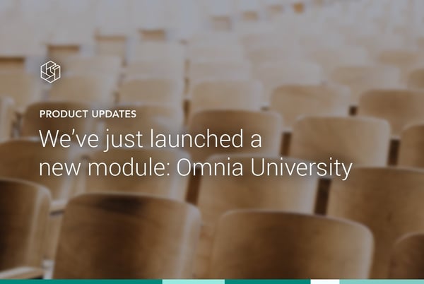 Product Announcement: Omnia University